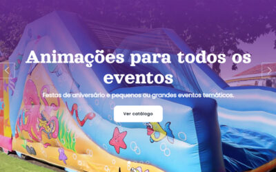 Criação do novo website da Arte de Animar