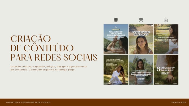 Campanha de divulgação para formação online