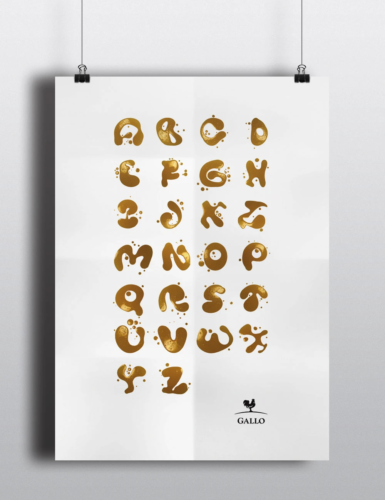Olive Oil Alphabet